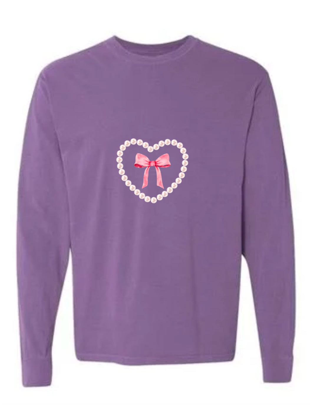 Pearl heart shirt