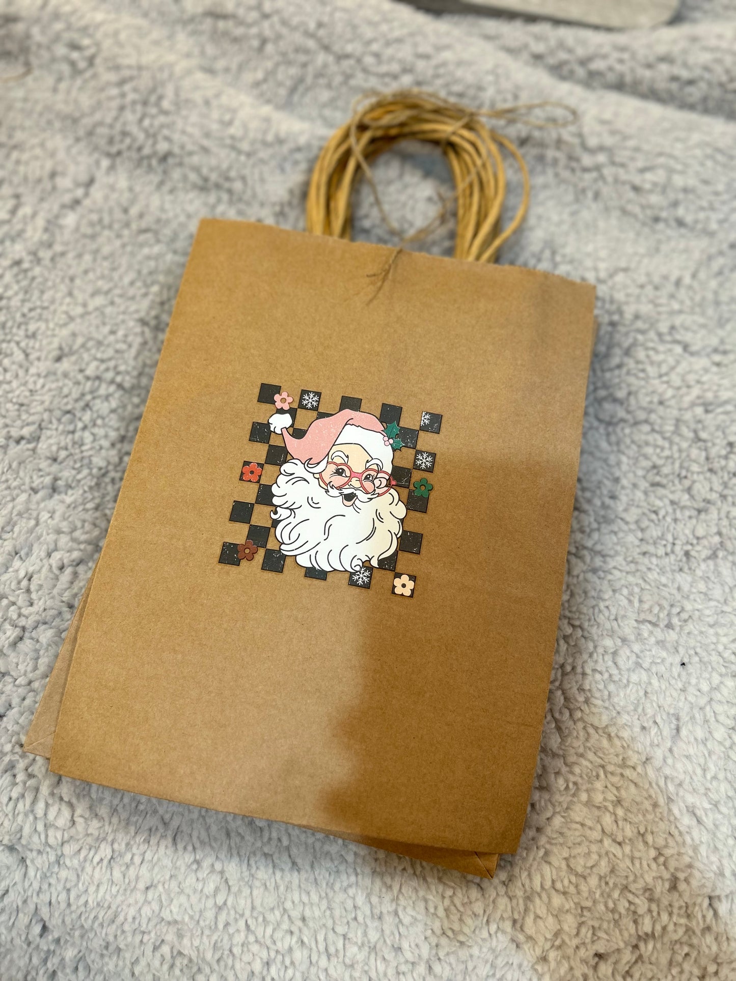 Christmas gift bags 10 pack size 10X5X15”