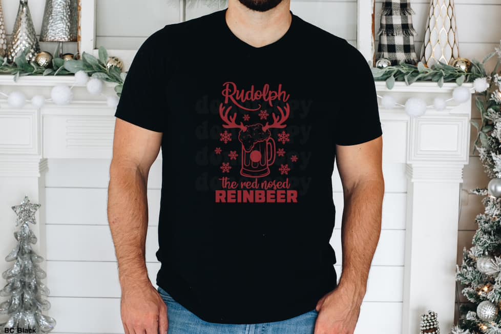 RUDOLPH THE RED NOSED REINBEER GRAPHIC TEE