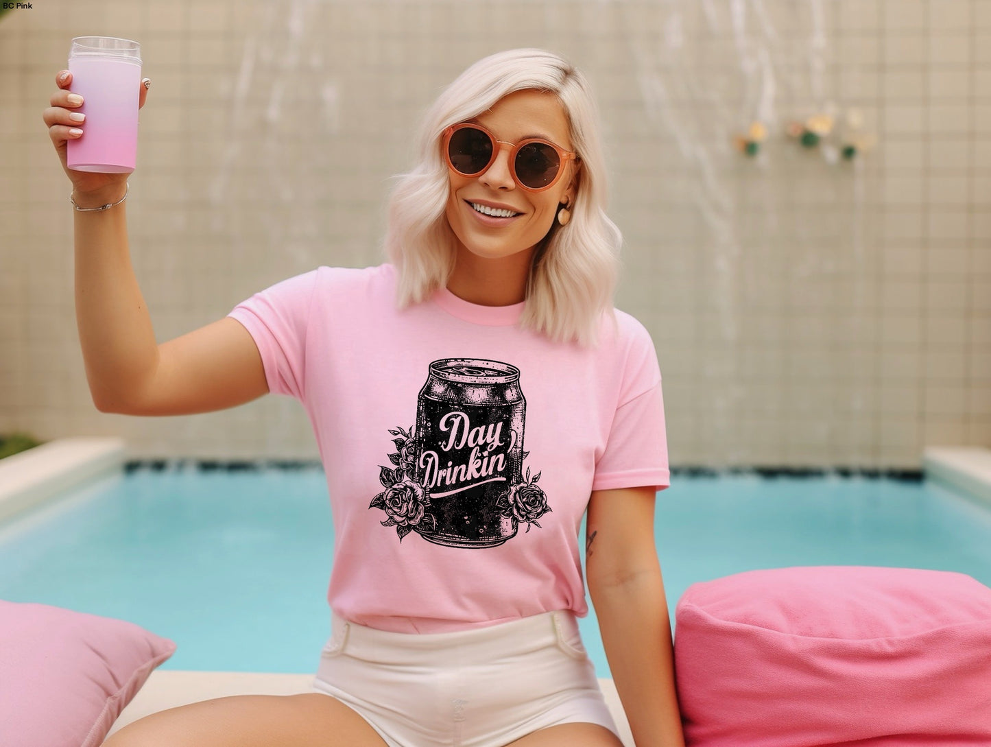 Day Drinkin graphic tee