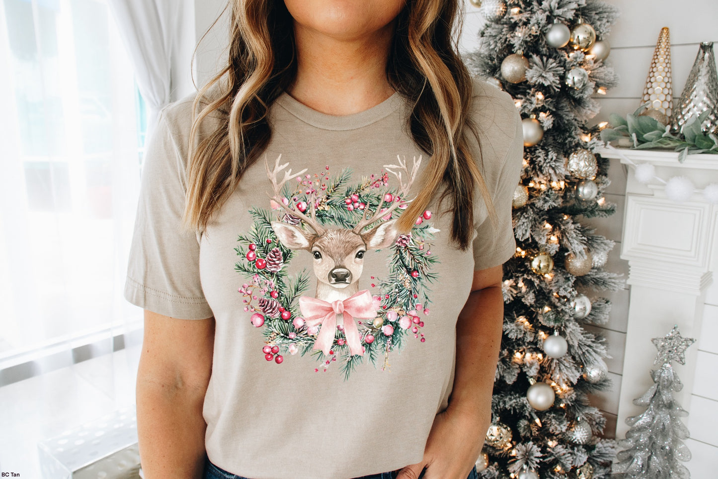 VINTAGE DEER GRAPHIC TEE