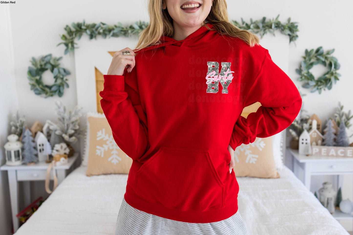 SANTA BABY POCKET GRAPHIC TEE