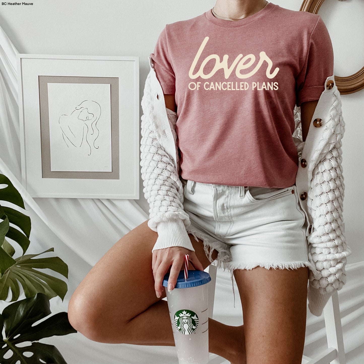 Lover of Cancelled Plans Graphic Tee