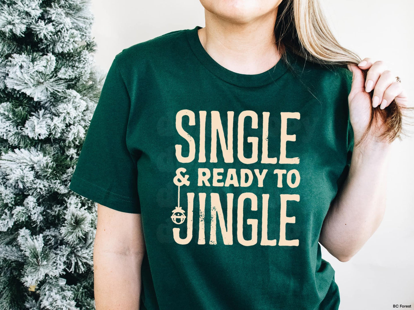 SINGLE & READY TO MINGLE GRAPHIC TEE