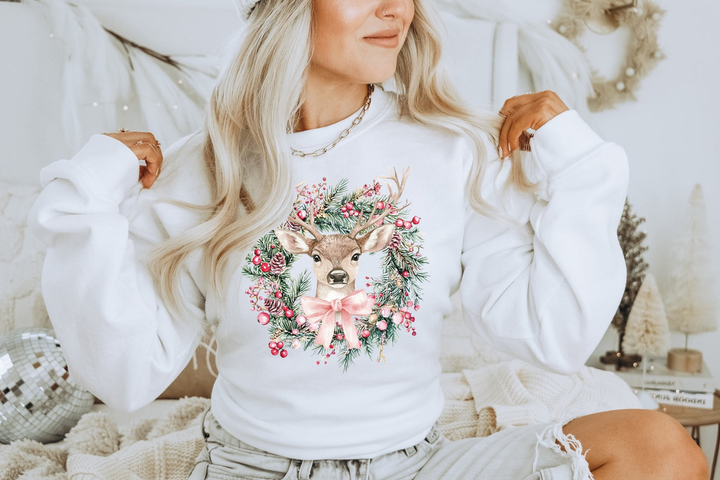 VINTAGE DEER GRAPHIC TEE