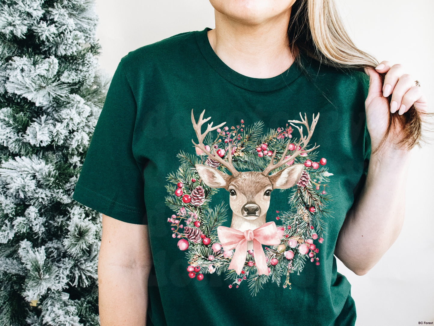 VINTAGE DEER GRAPHIC TEE