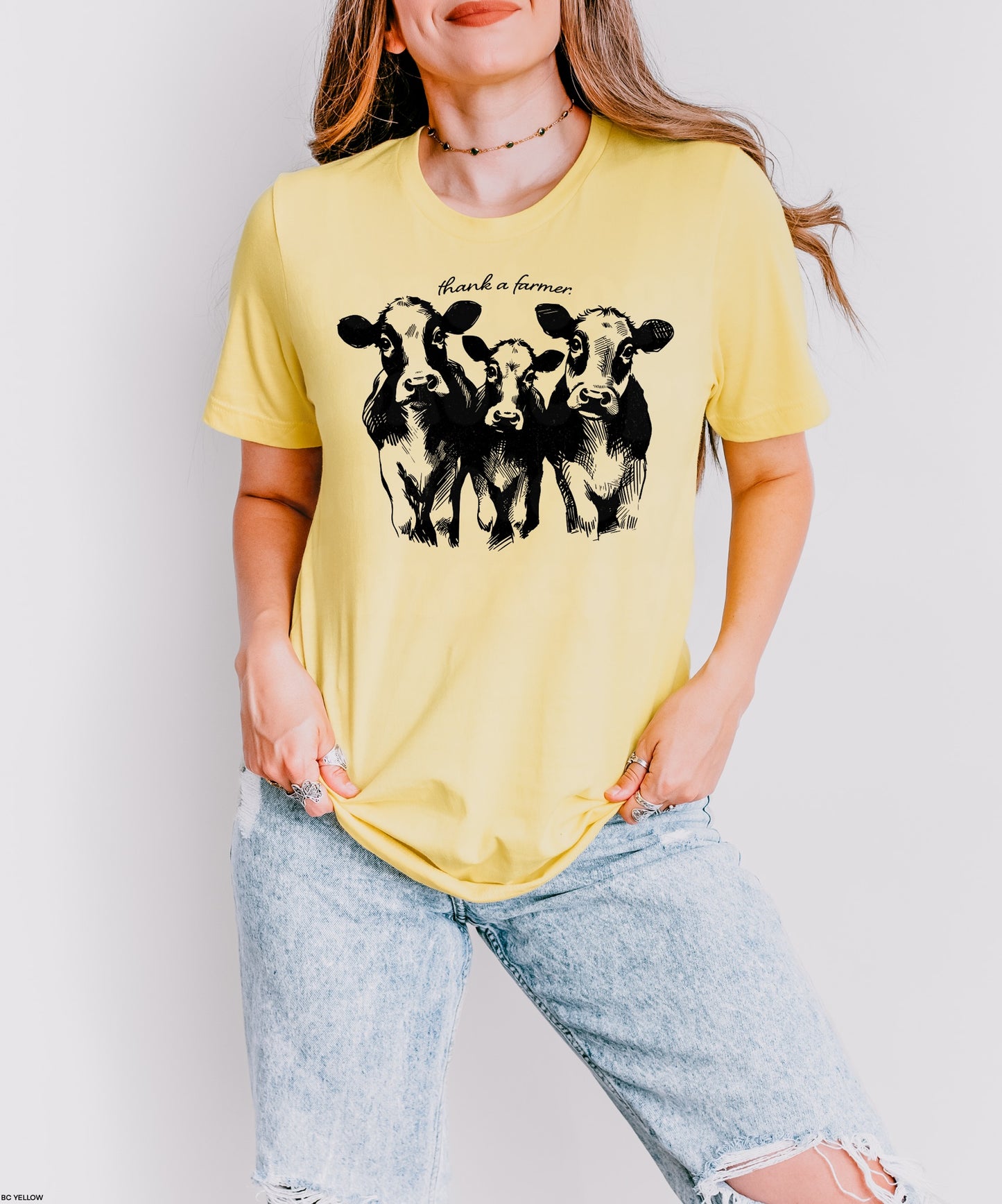THANK A FARMER GRAPHIC TEE