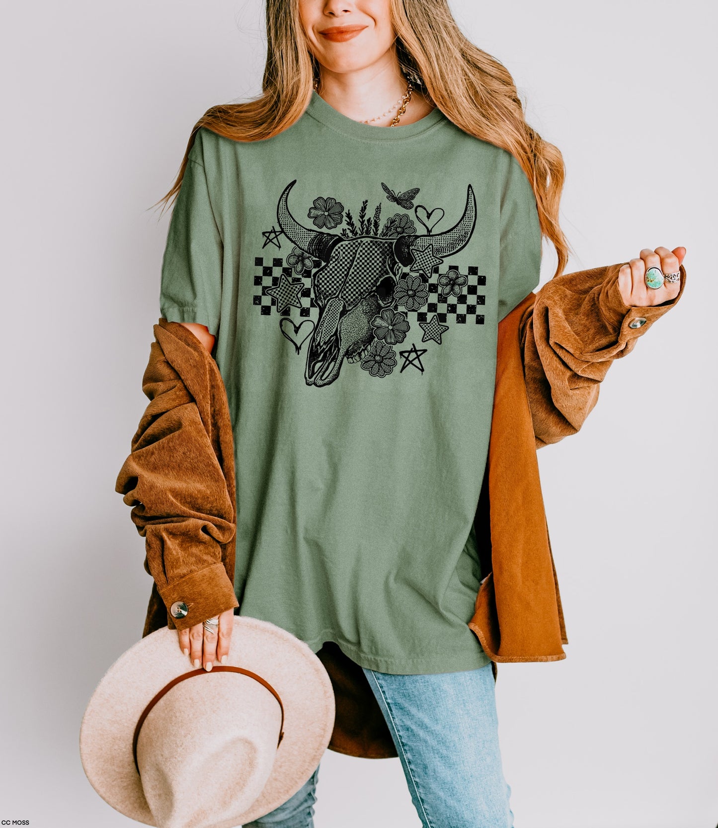 Retro Skull Graphic Tee