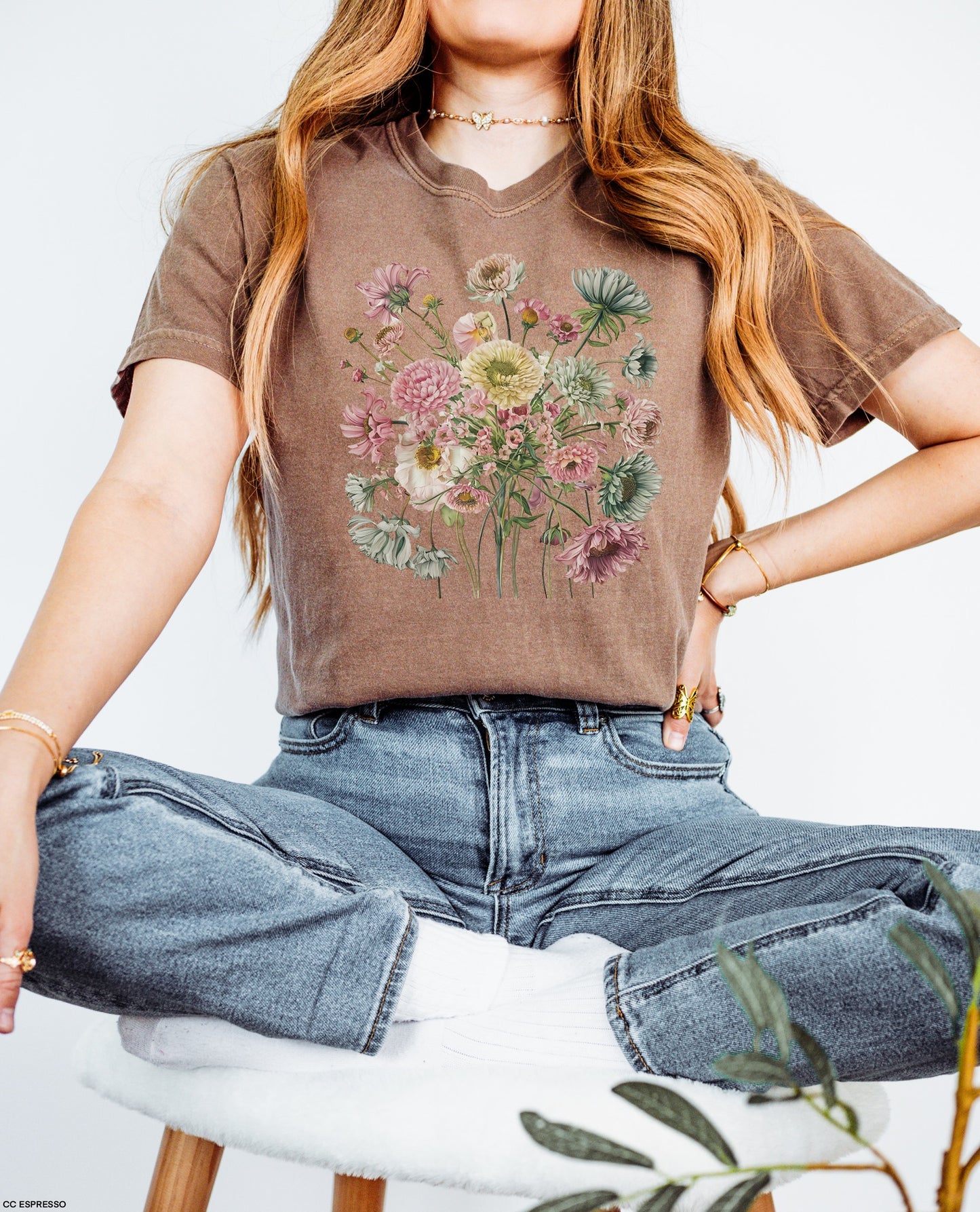 Floral Bouquet Graphic Tee