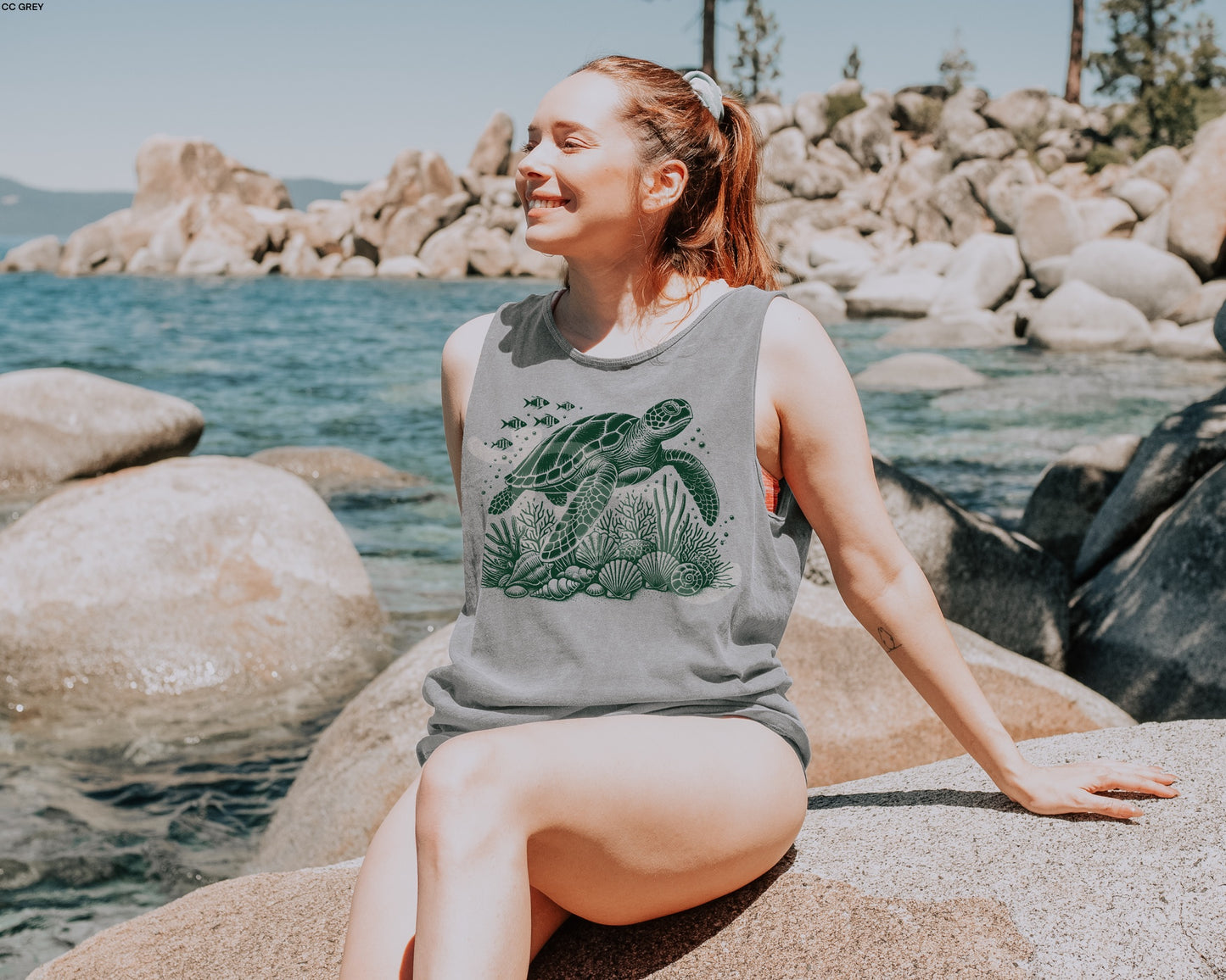Turtle Graphic Tee