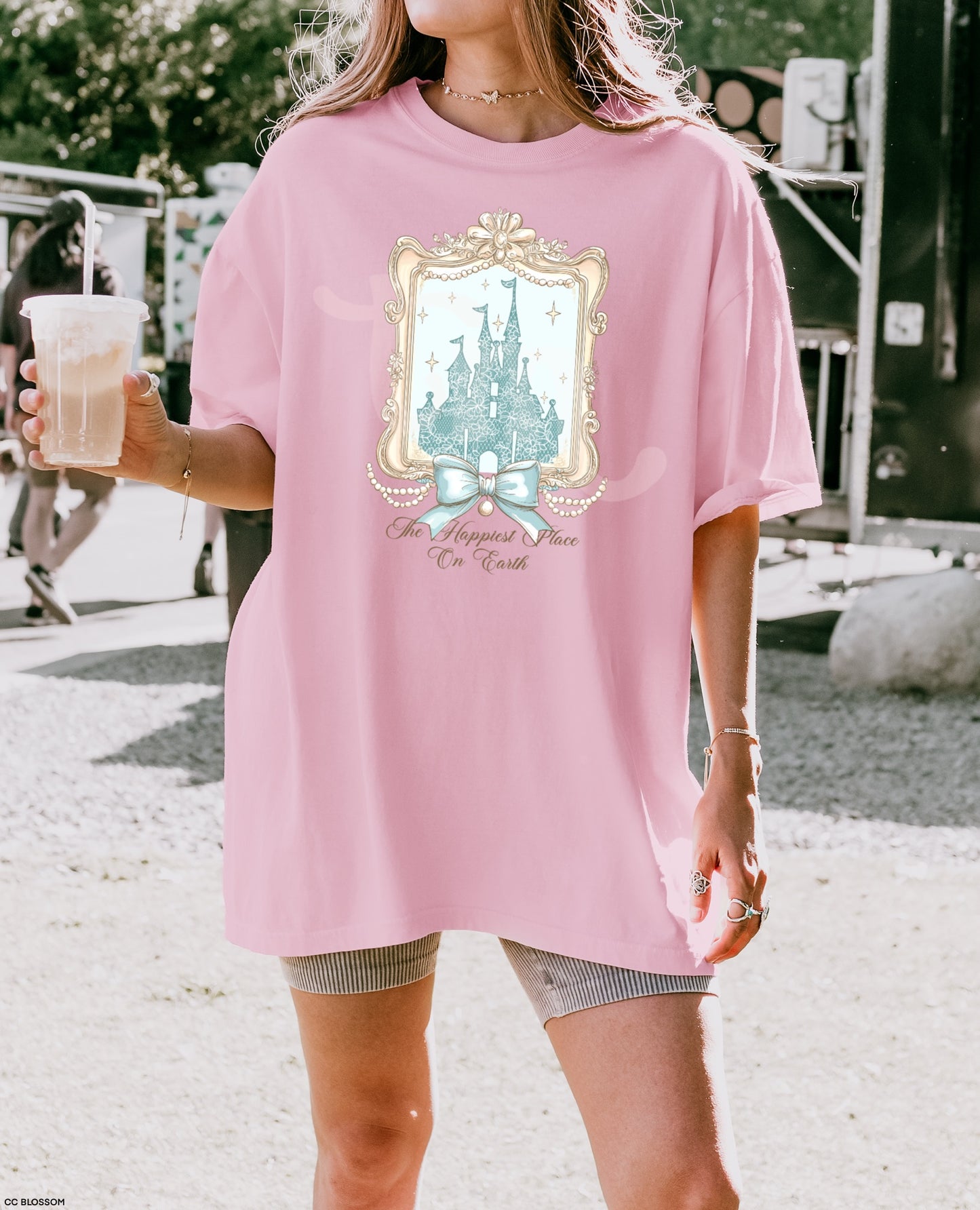 THE HAPPIEST PLACE ON EARTH GRAPHIC TEE