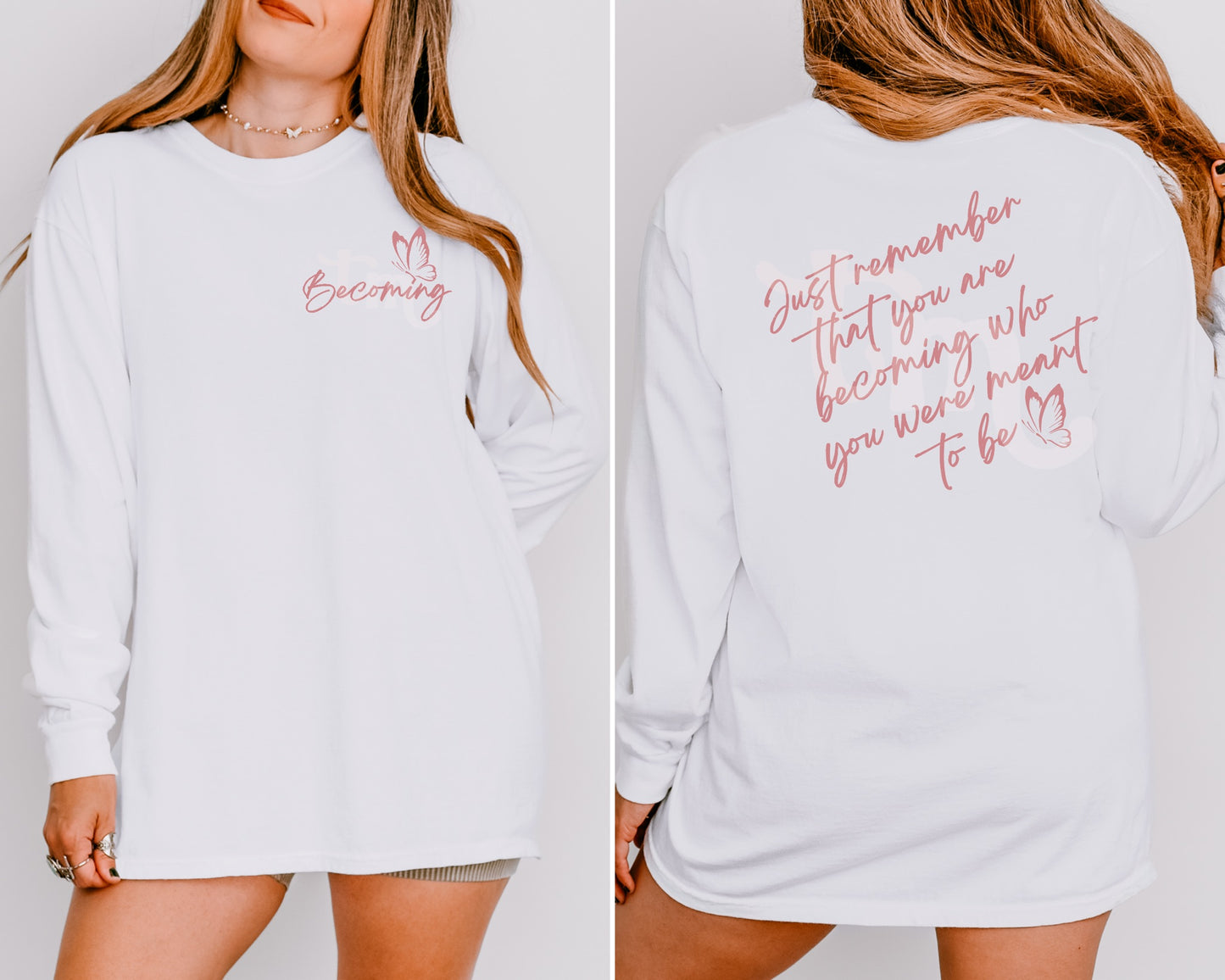 Becoming Who you Were Meant to Be Graphic Tee