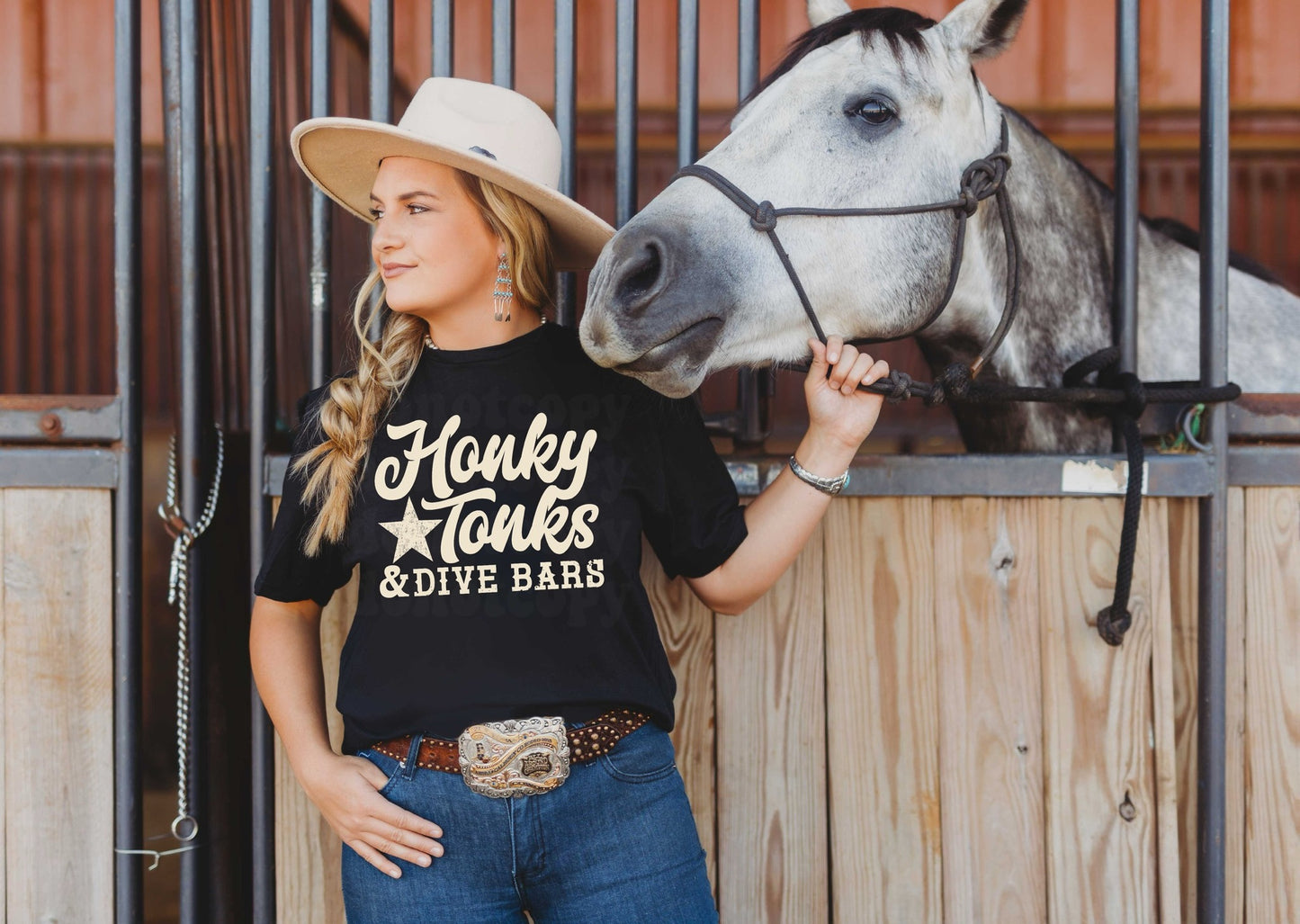 Honk Tonks and Dive Bars Graphic Tee