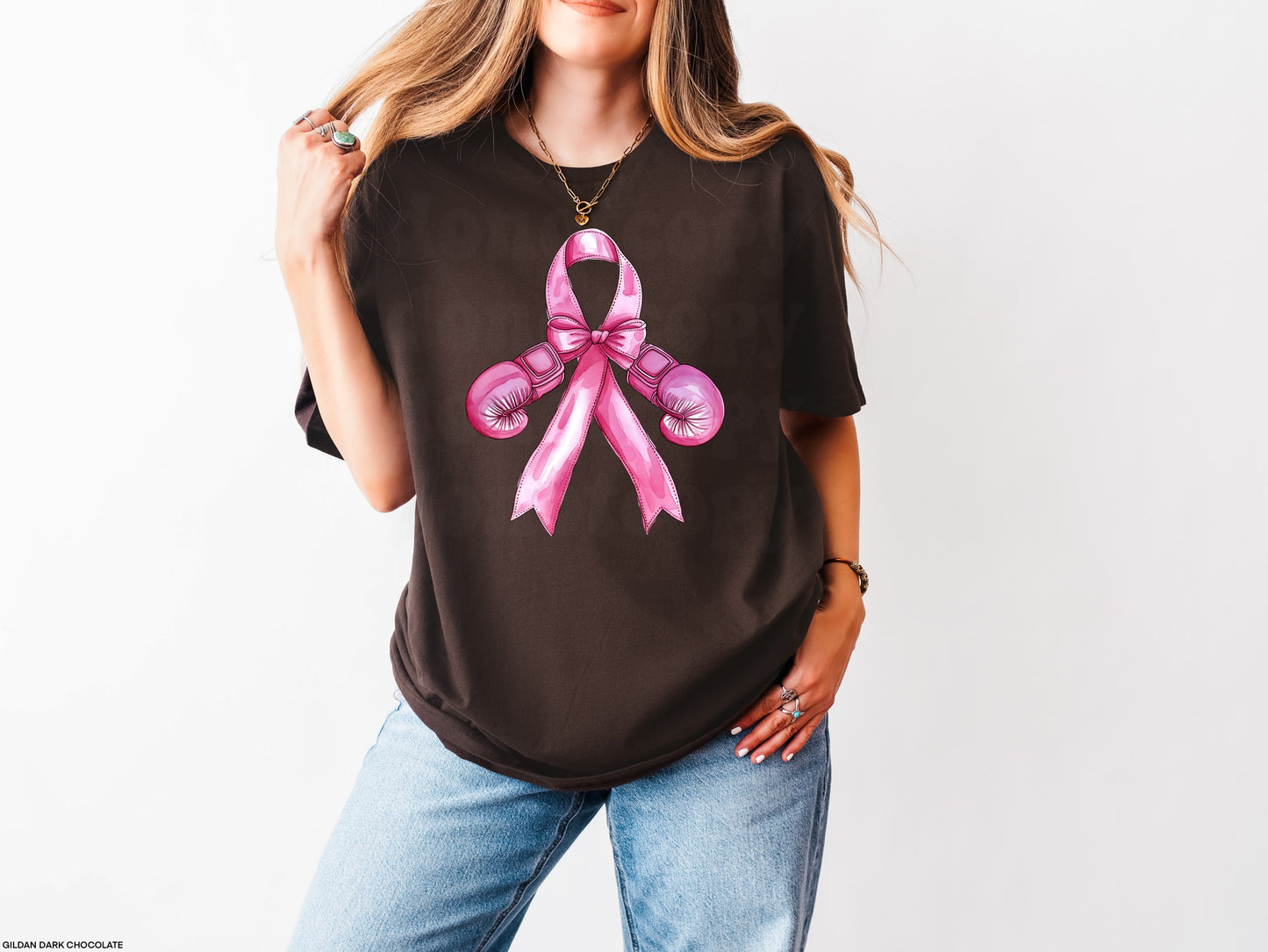 Breast Cancer Boxer Gloves Graphic Tee