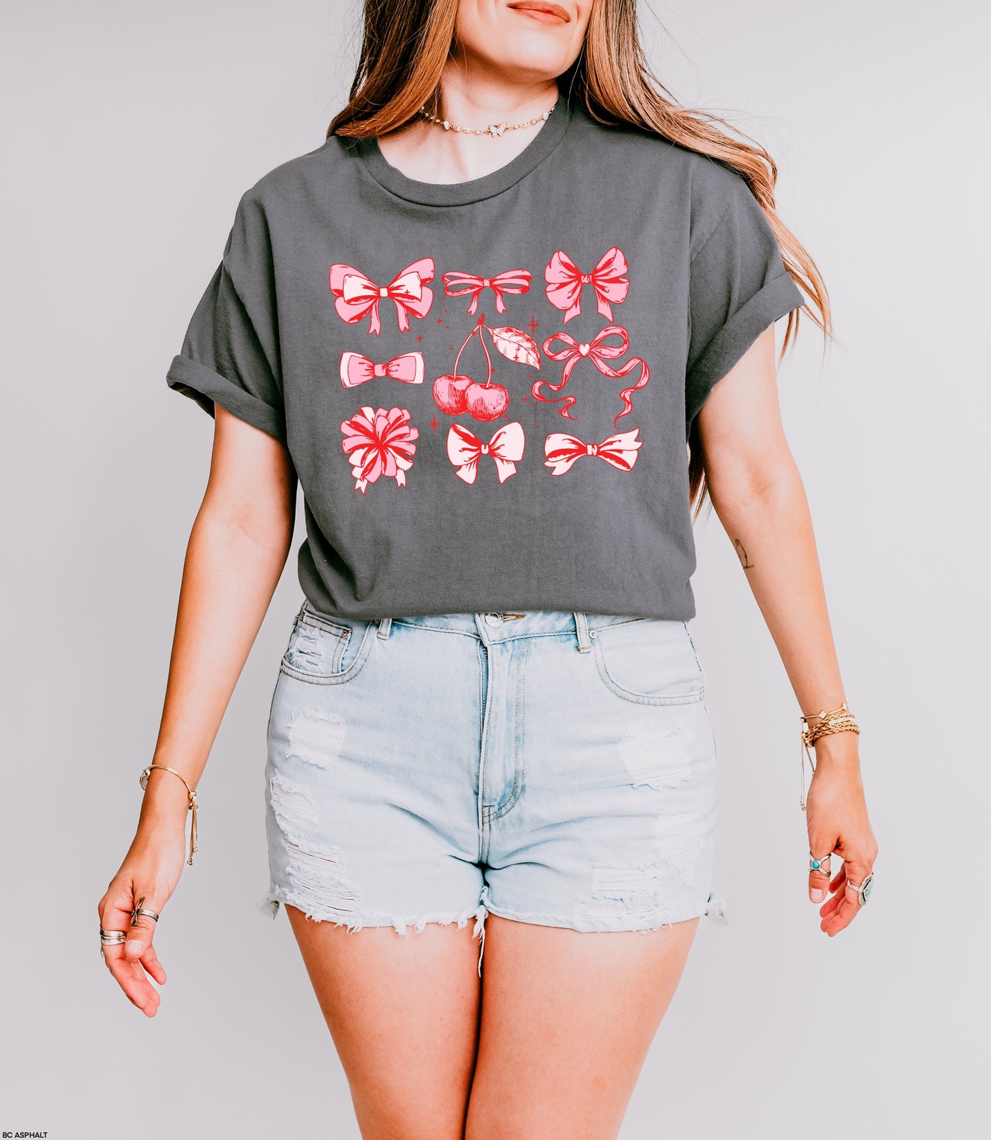 Bows and Cherries Graphic Tee