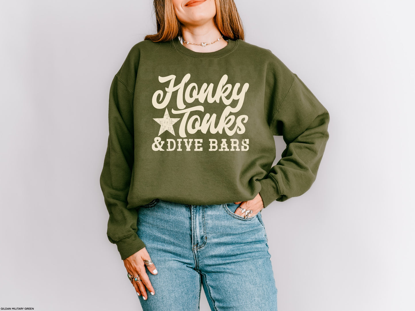 Honk Tonks and Dive Bars Graphic Tee