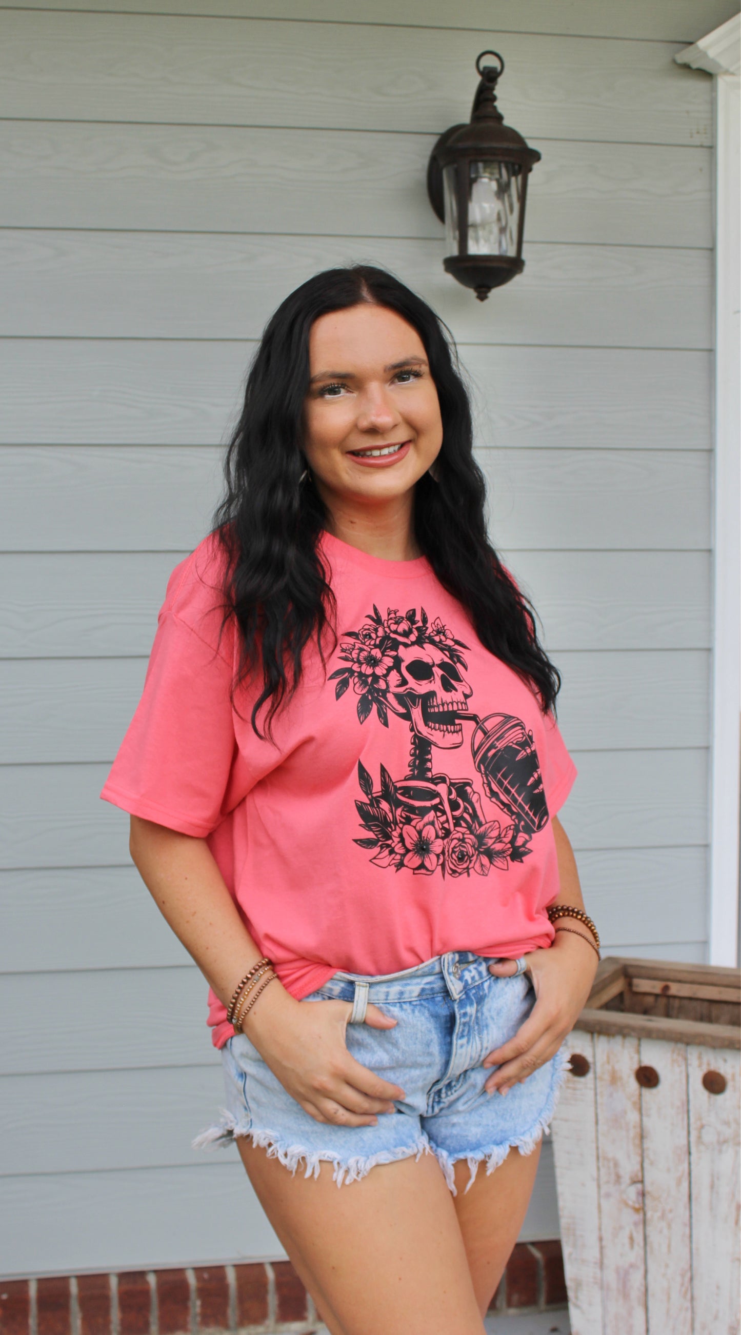 Skellie Coffee Graphic Tee