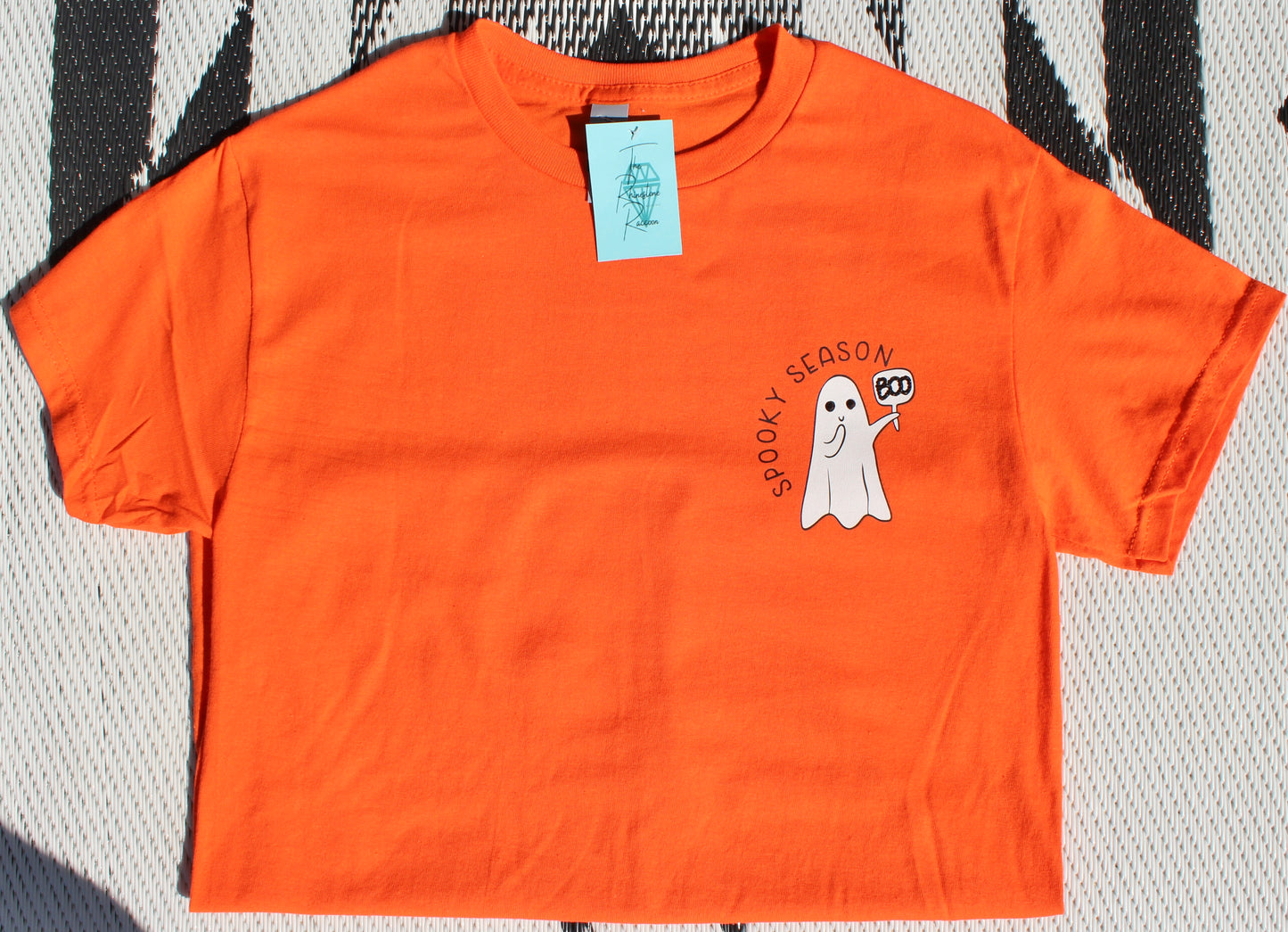 Spooky Season Pocket Ghost Graphic Tee