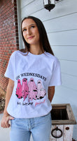 On Wednesdays We Wear Pink Graphic Tee