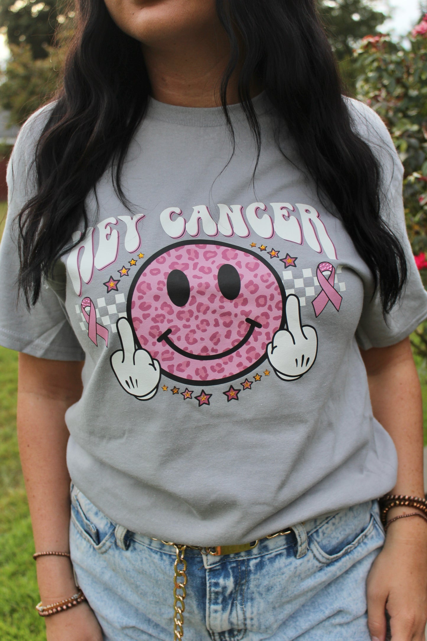 Hey Cancer Graphic Tee
