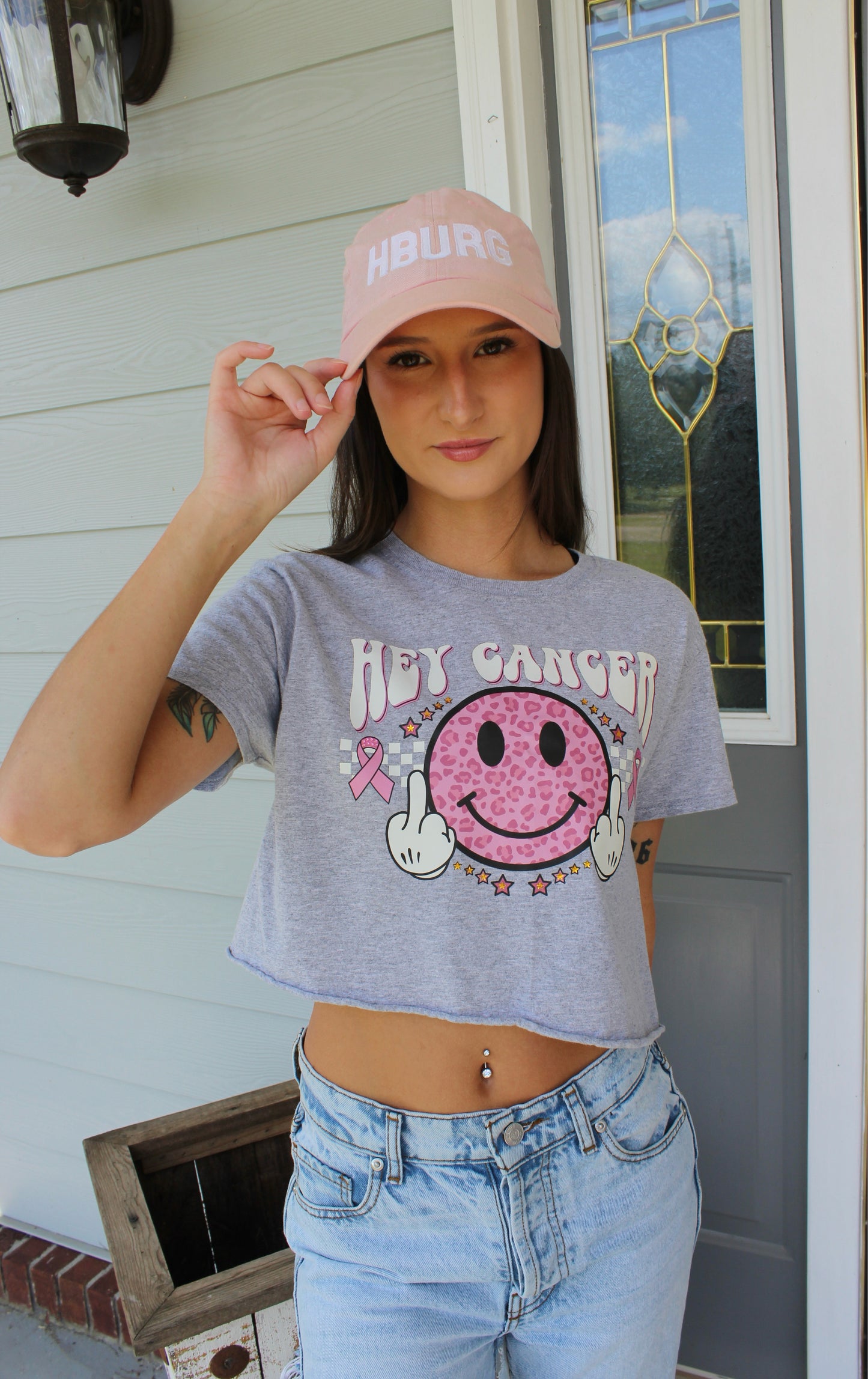 Hey Cancer Graphic Tee