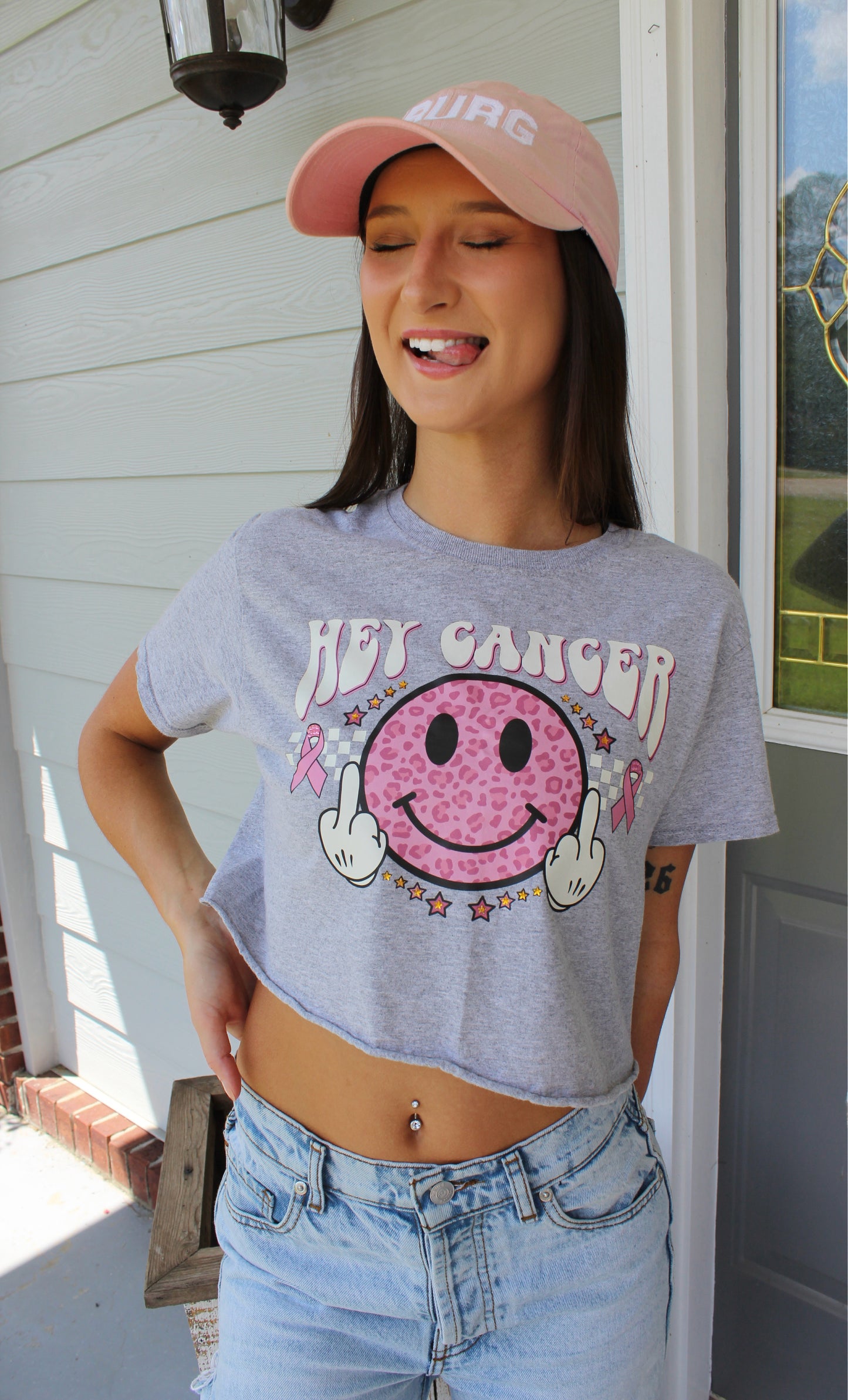 Hey Cancer Graphic Tee