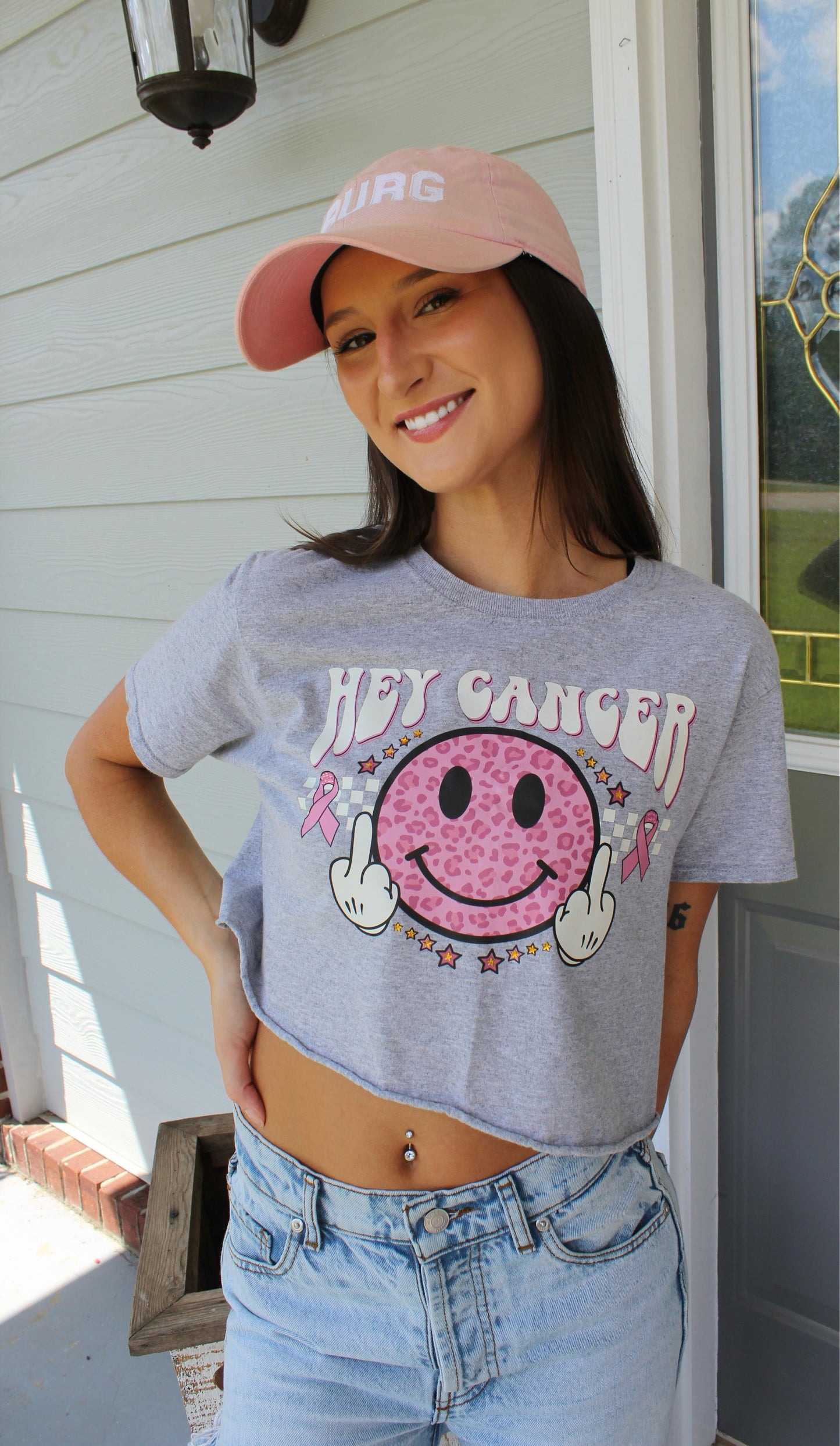 Hey Cancer Graphic Tee