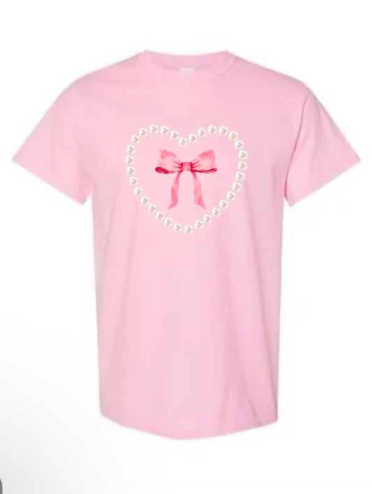 Pearl heart shirt