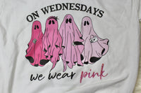 On Wednesdays We Wear Pink Graphic Tee