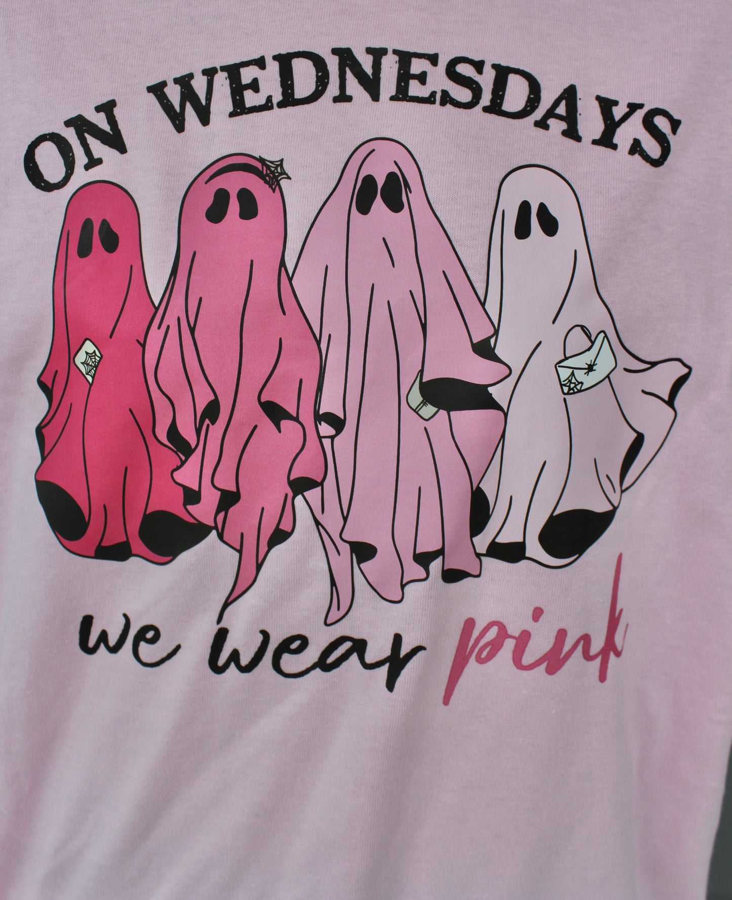 On Wednesdays We Wear Pink Graphic Tee