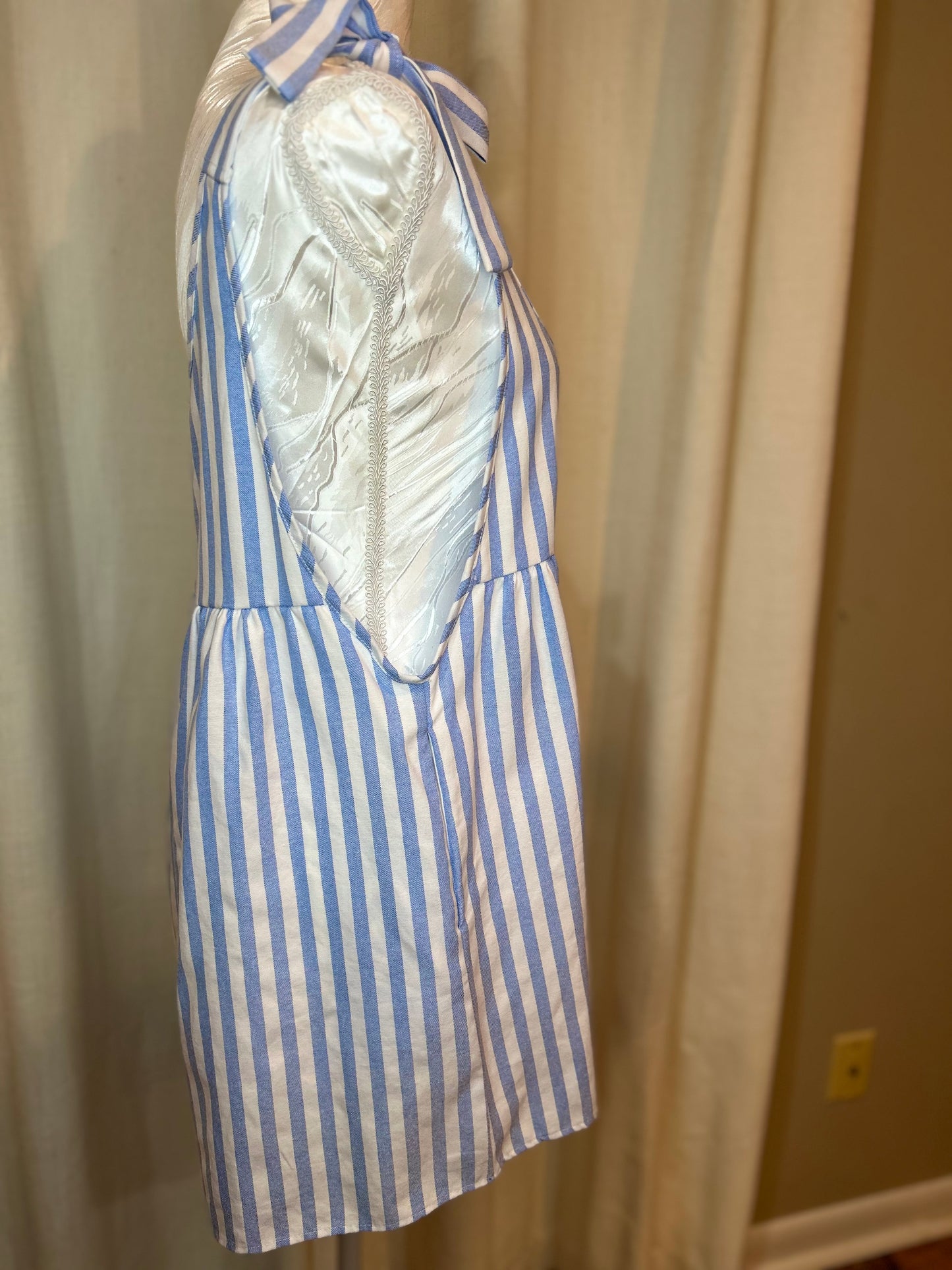 Striped Bow Romper