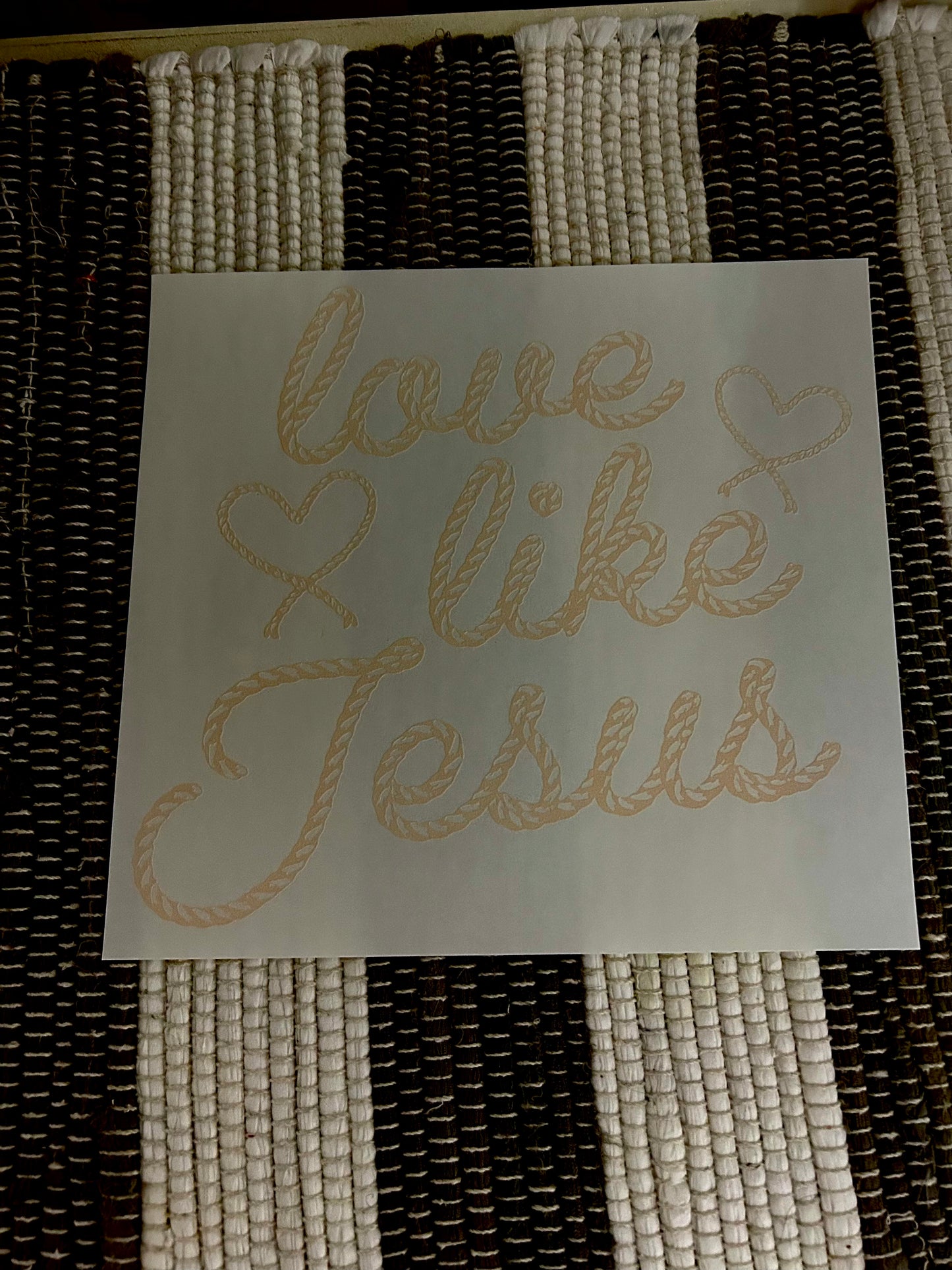 Love like Jesus