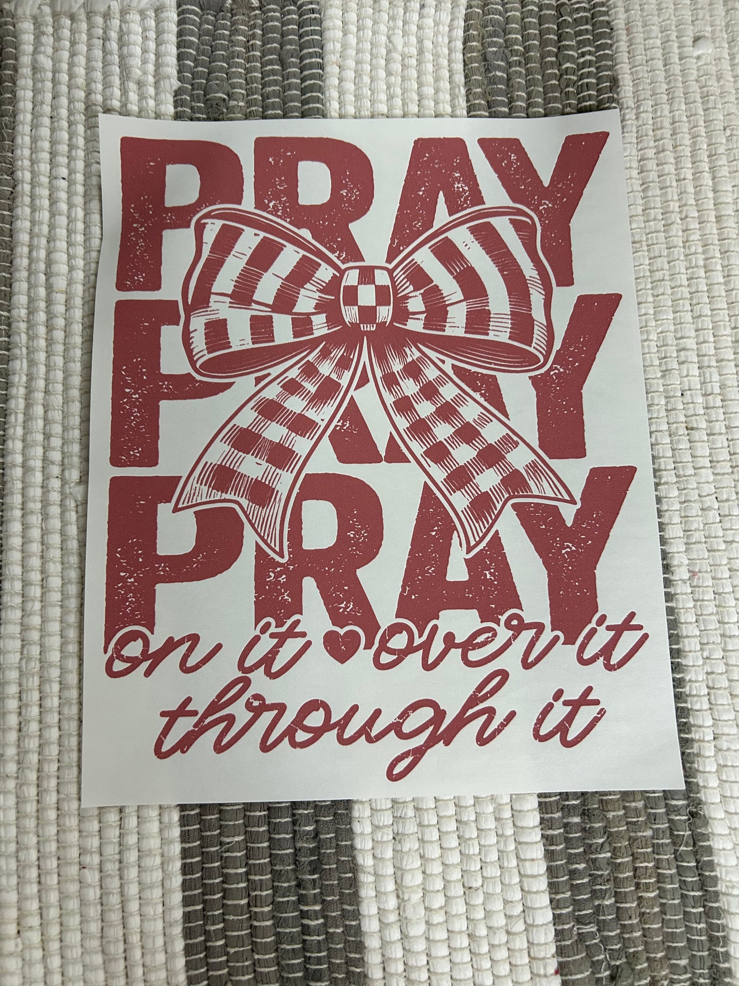 Pray pray pray