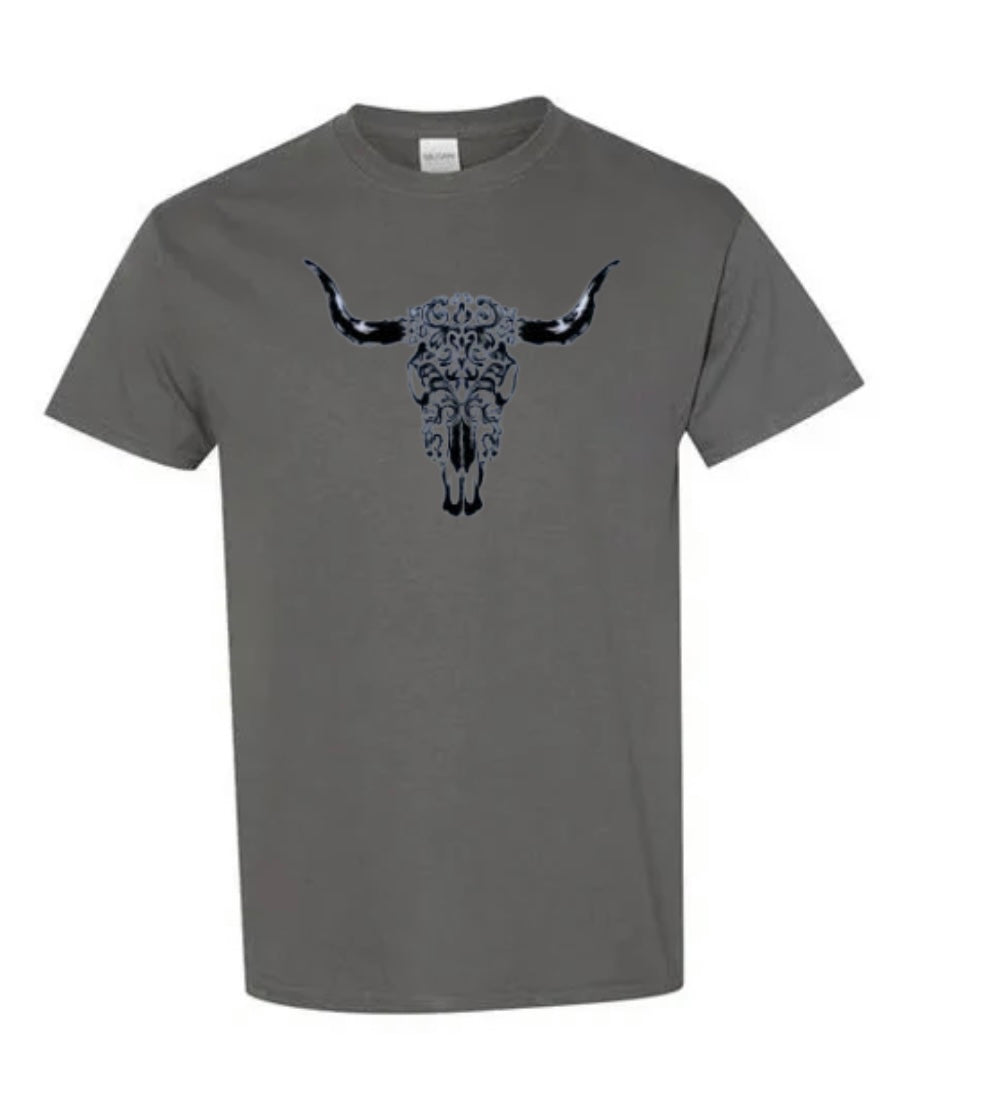 Longhorn skull shirt