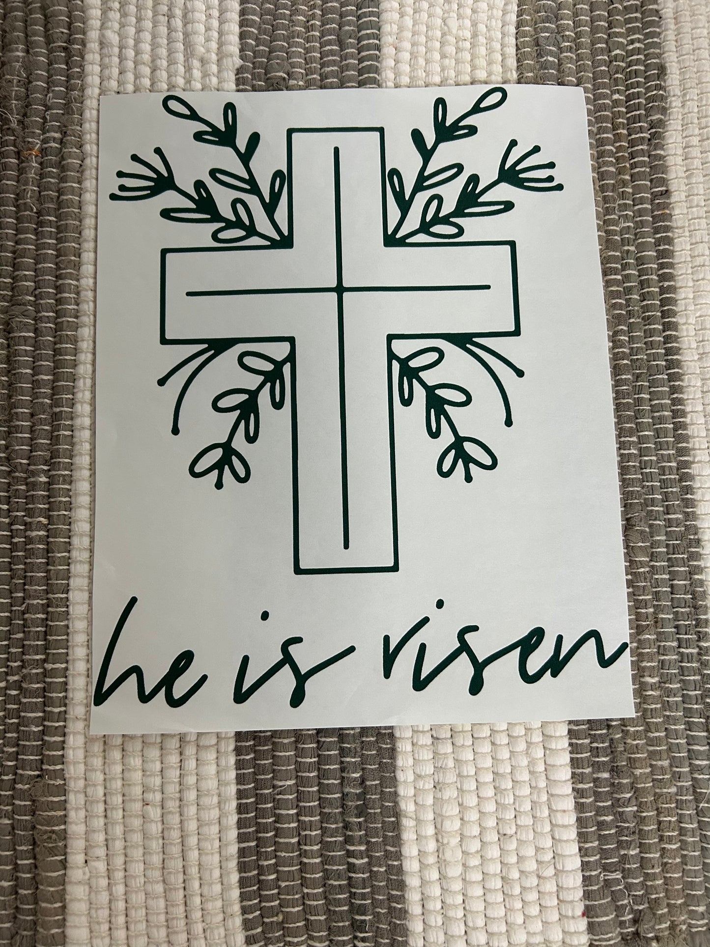 He is risen