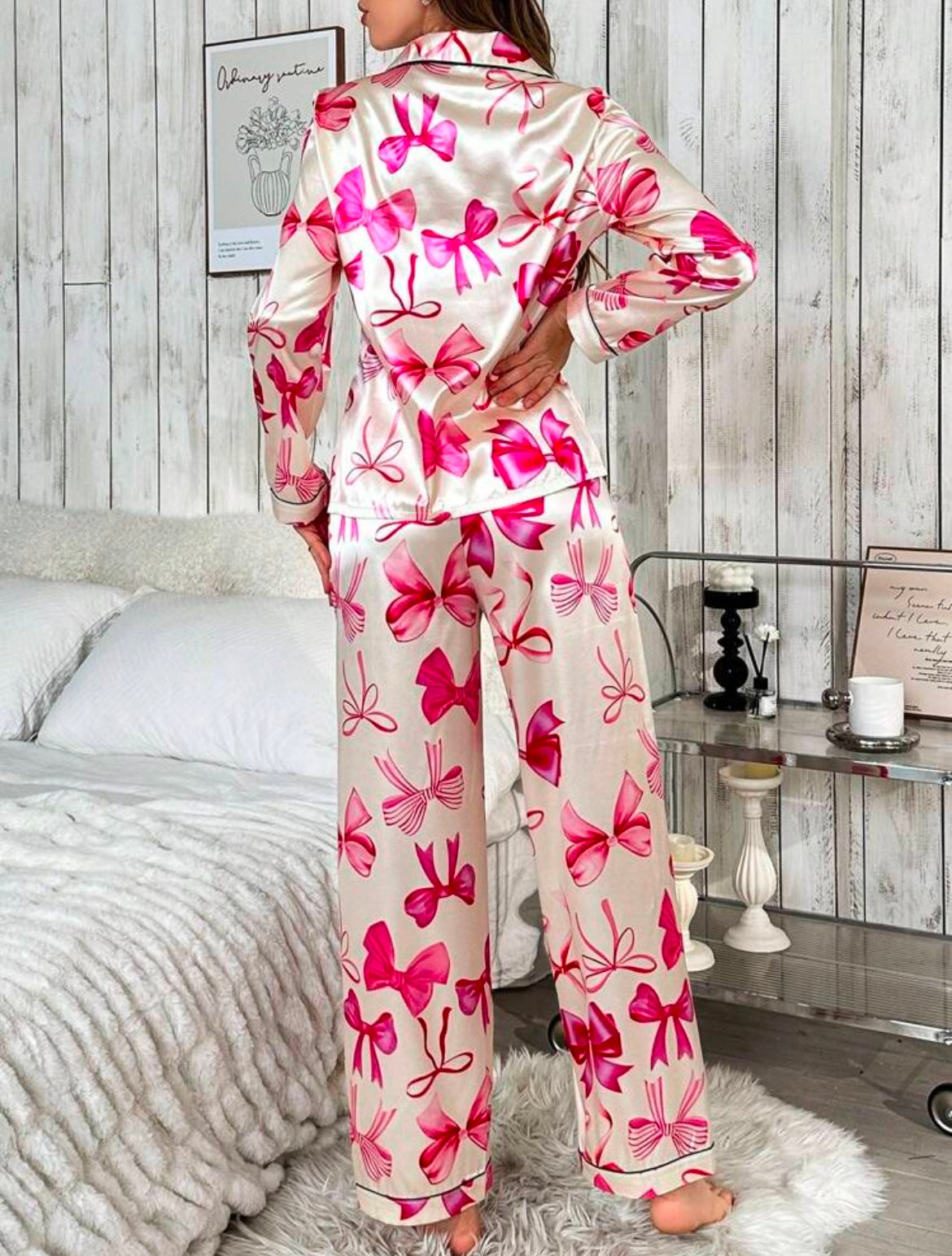 Bow Love Pajama set