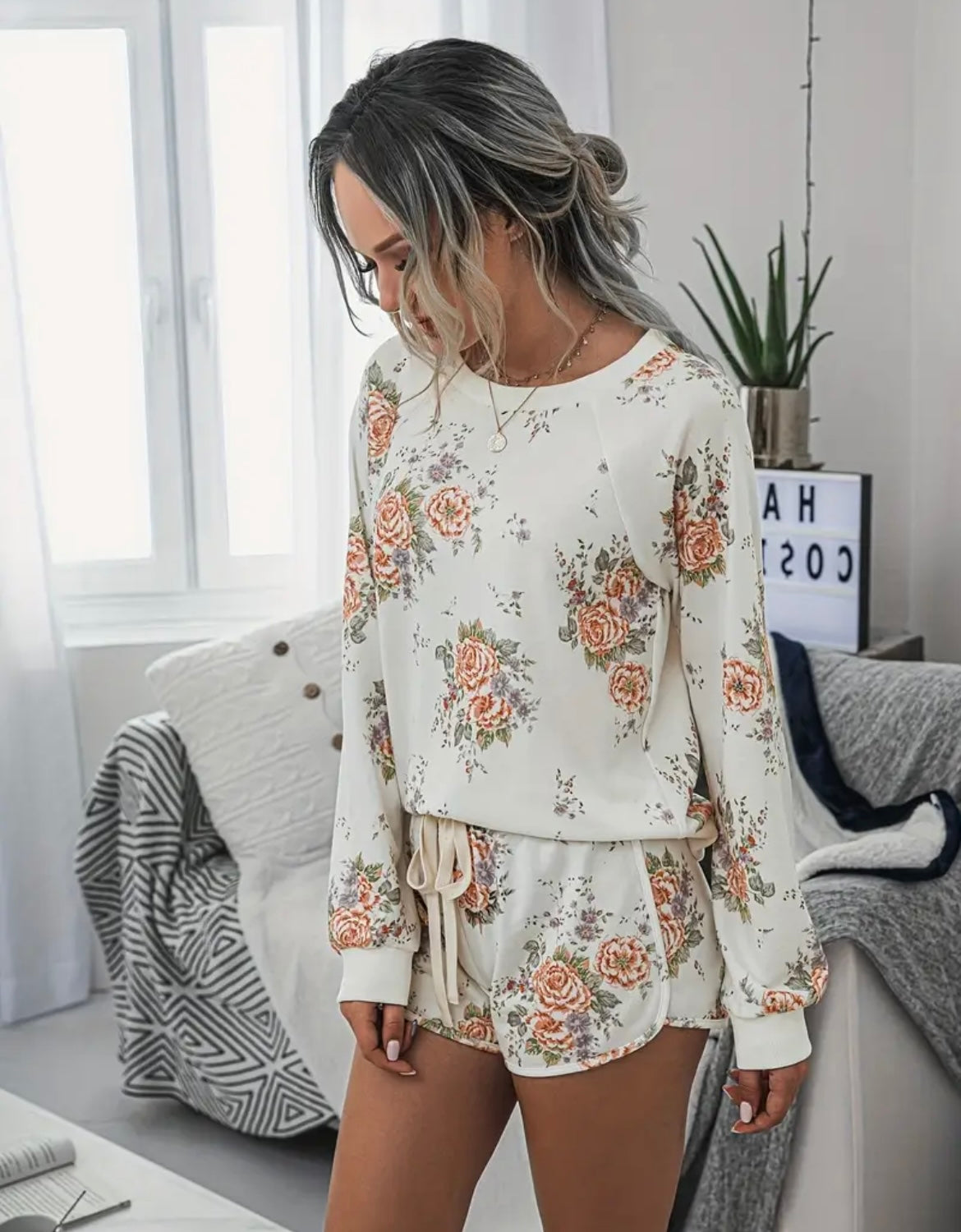 Floral Pajamas