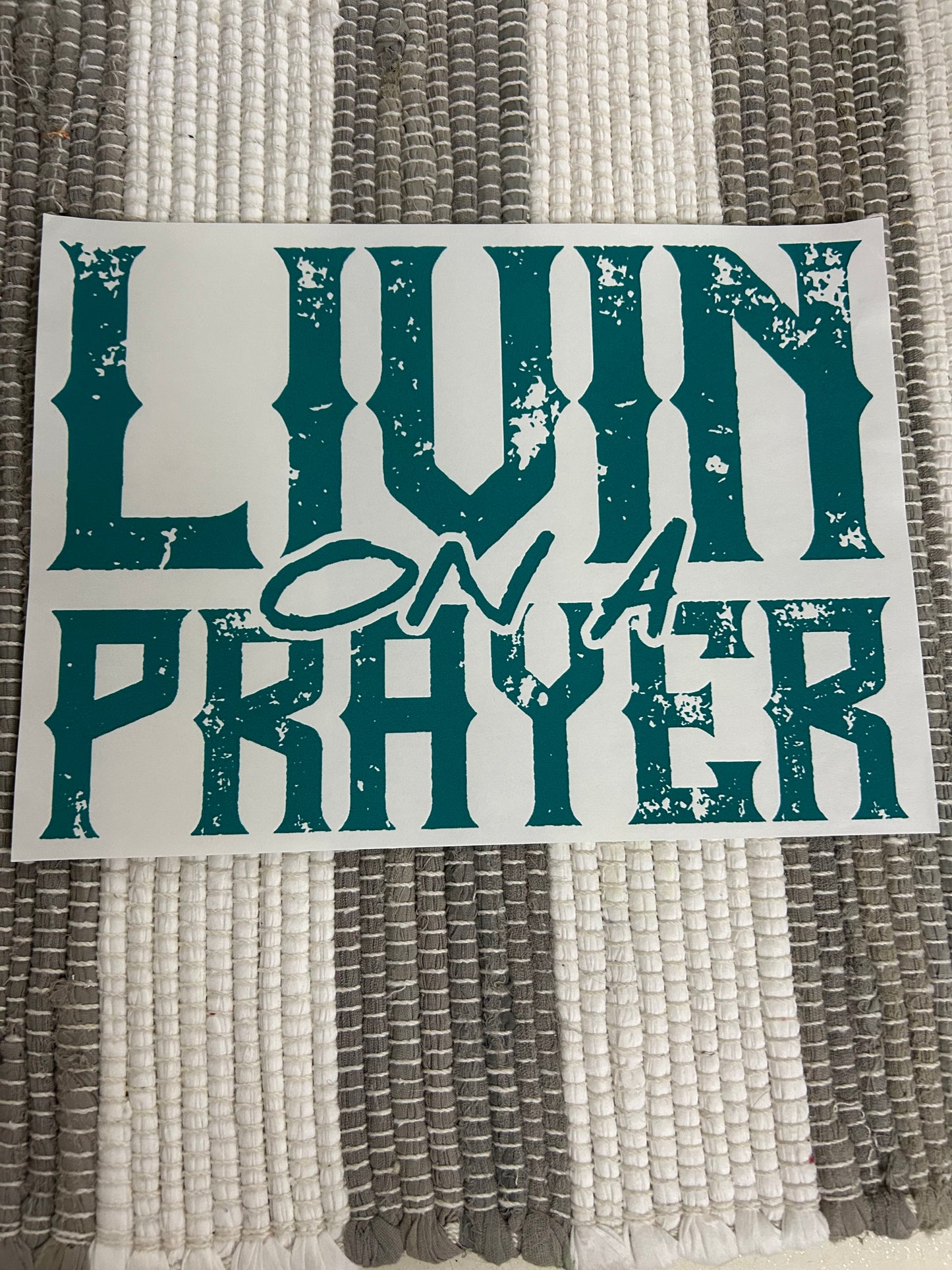 Livin on a prayer