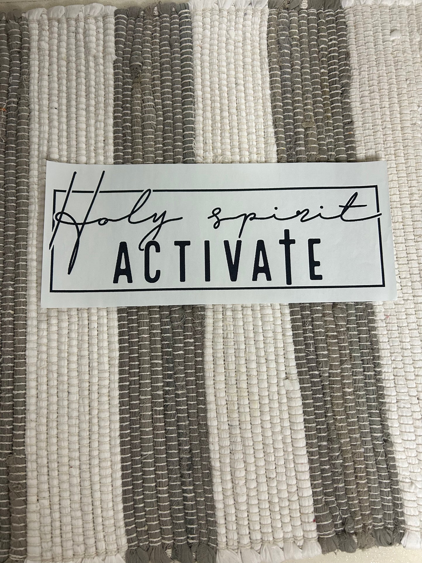 Holy Spirit activate