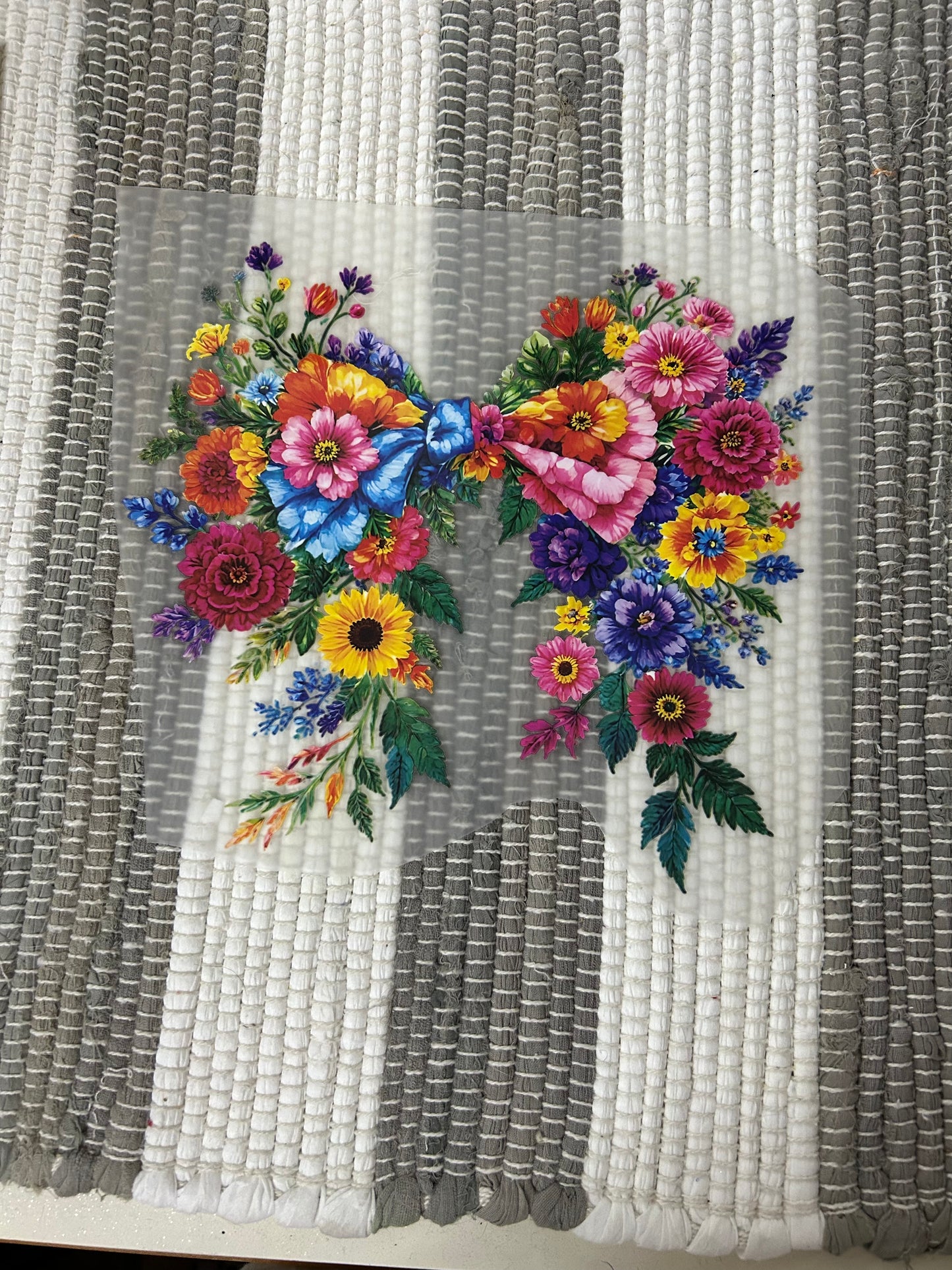 Floral bow