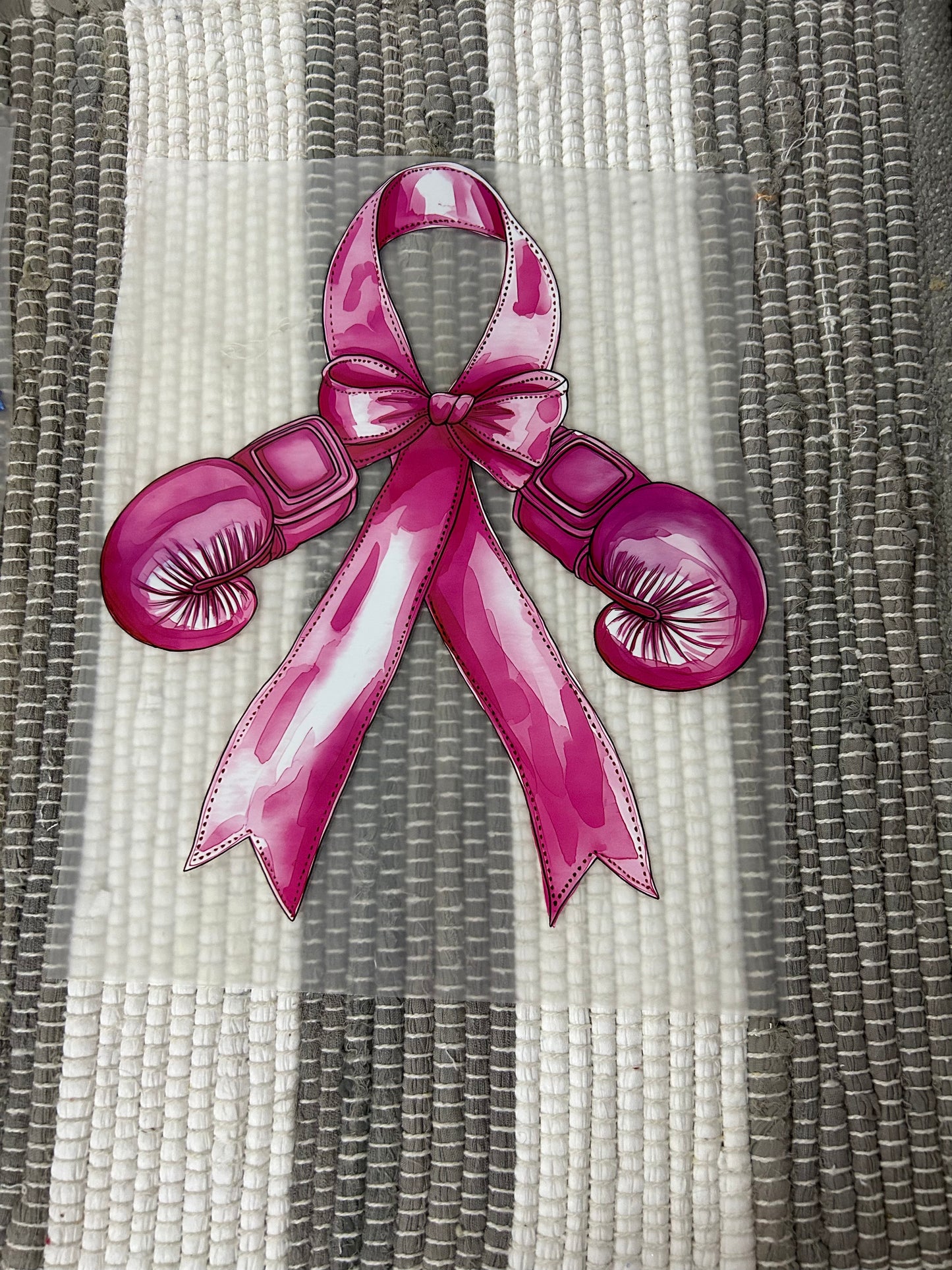 Breast cancer awareness ribbon