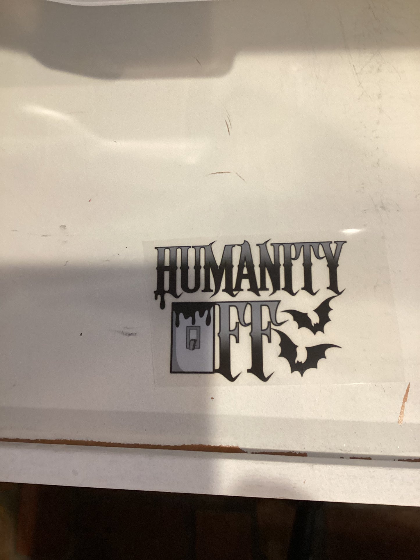 Humanity switch off pocket