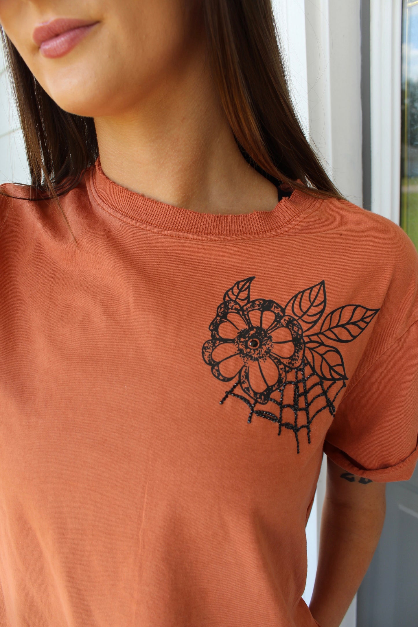 Grunge pumpkin Graphic Tee