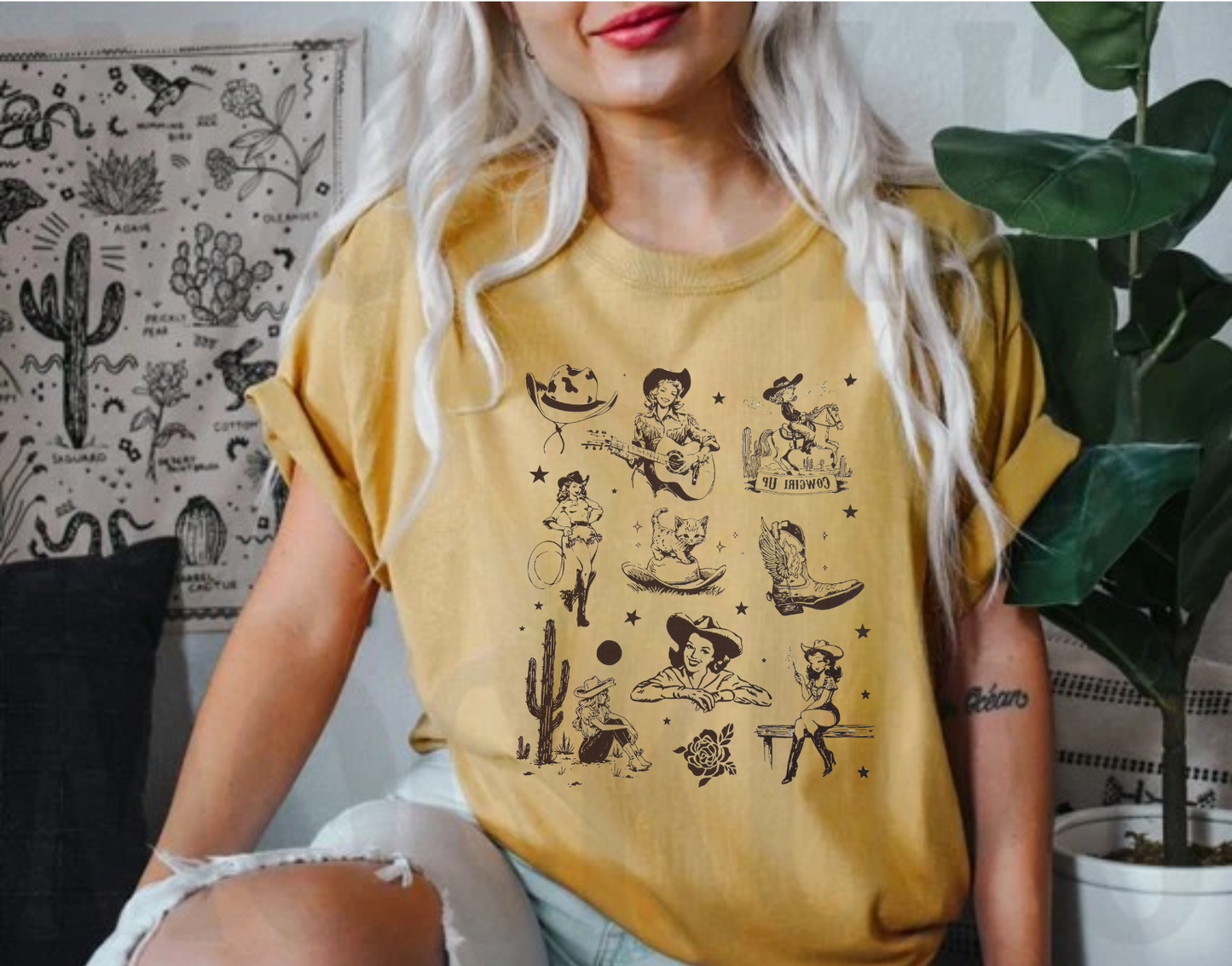 Cowgirl up Graphic Tee