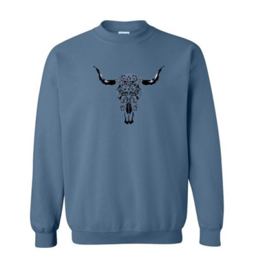 Longhorn skull shirt