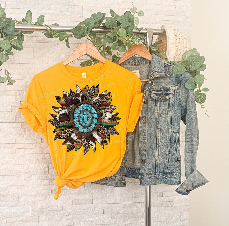 Western sunflower GRAPHIC TEE