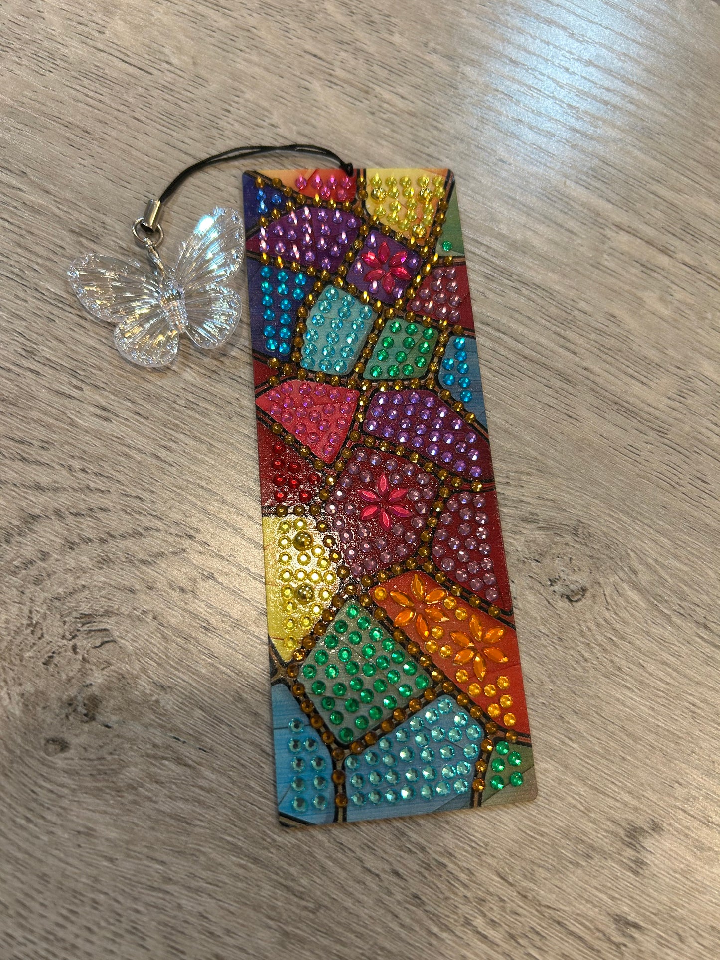 STAIN GLASS BOOKMARK