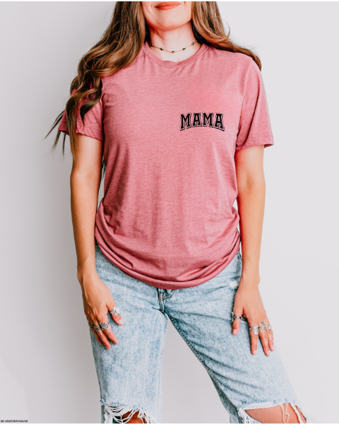 Mama pocket 10 graphic tee