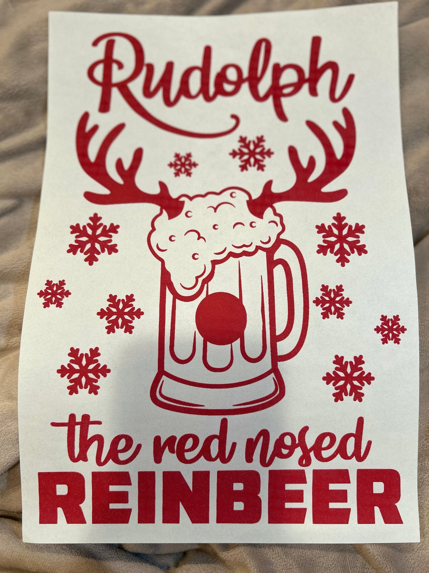 Rudolph the red nosed reinbeer