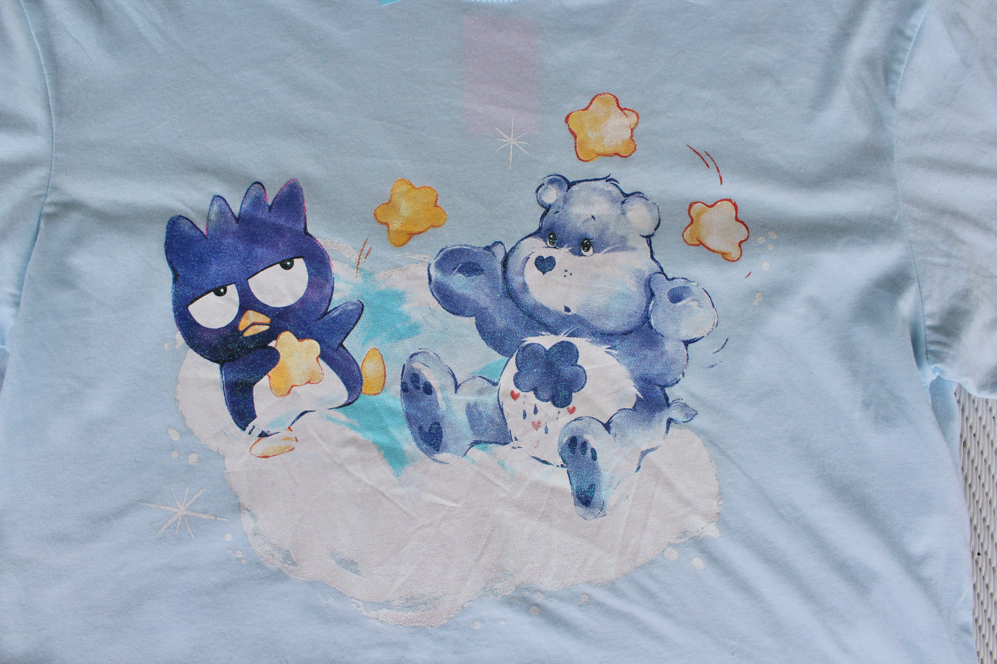 Care bear glitter tee